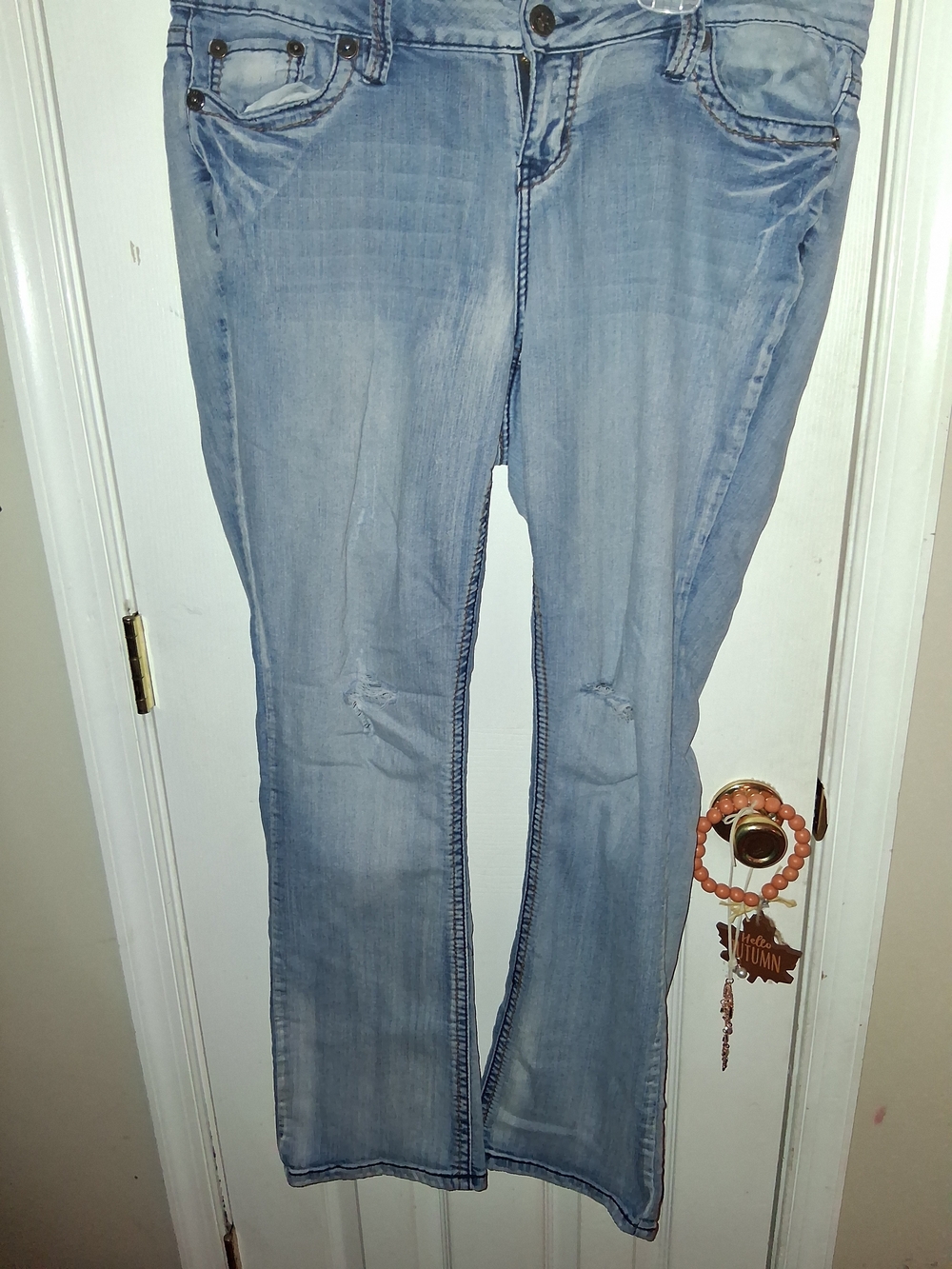 Light Wash Boot-Cut Women's Jeans